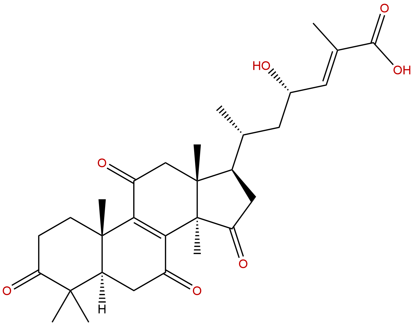 23S-hydroxyl-11,15-dioxo-ganoderic acid DM