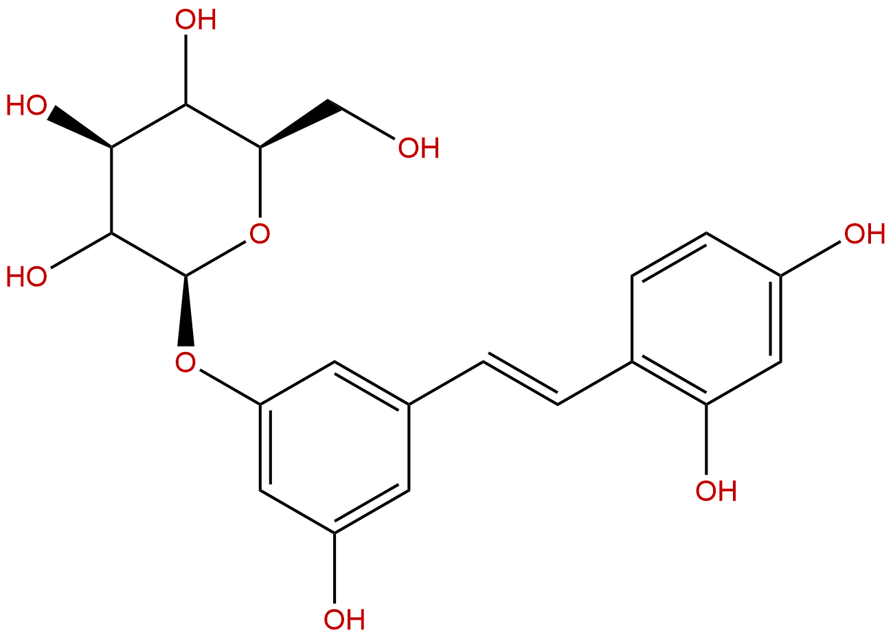 Oxyresveratrol 3'-O-β-D-glucopyranoside