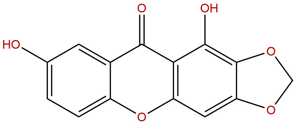 1,7-Dihydroxy-2,3-methylenedioxyxanthone