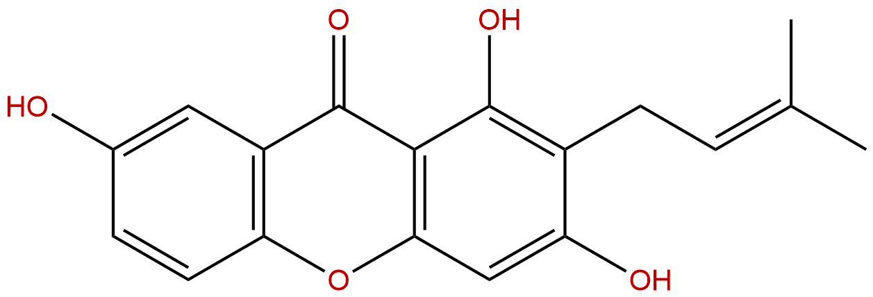 1,3,7-Trihydroxy-2-prenylxanthone