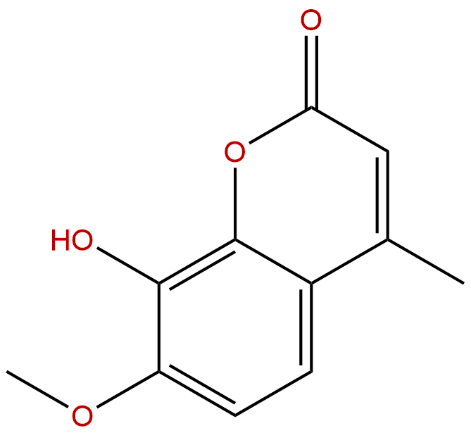 7-methoxy-8-hydroxy-4-methylcoumarin