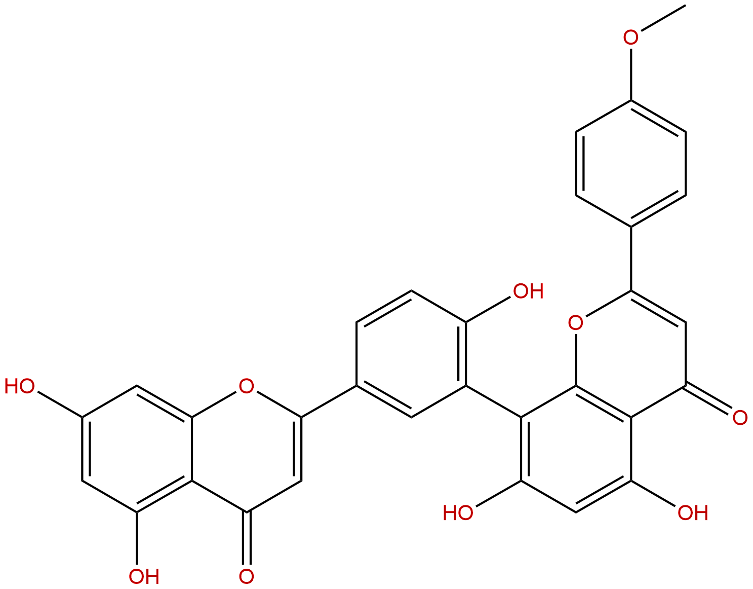 Podocarpusflavone A