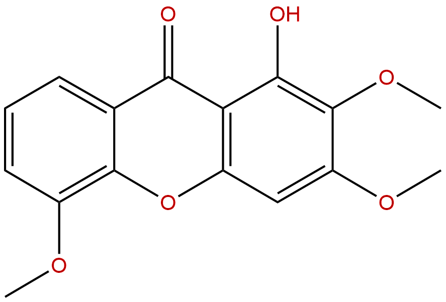 1-Hydroxy-2,3,5-trimethoxyxanthone