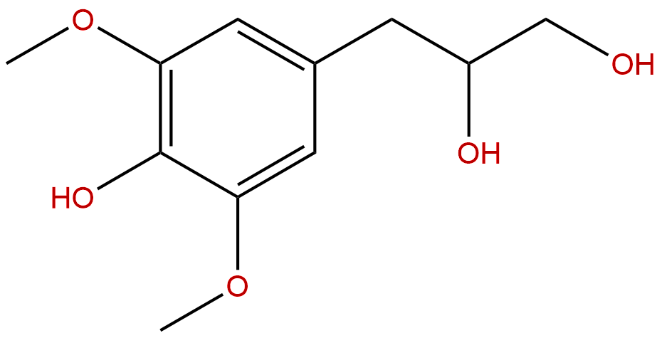 3-(4-Hydroxy-3,5-dimethoxyphenyl)-1,2-propanediol