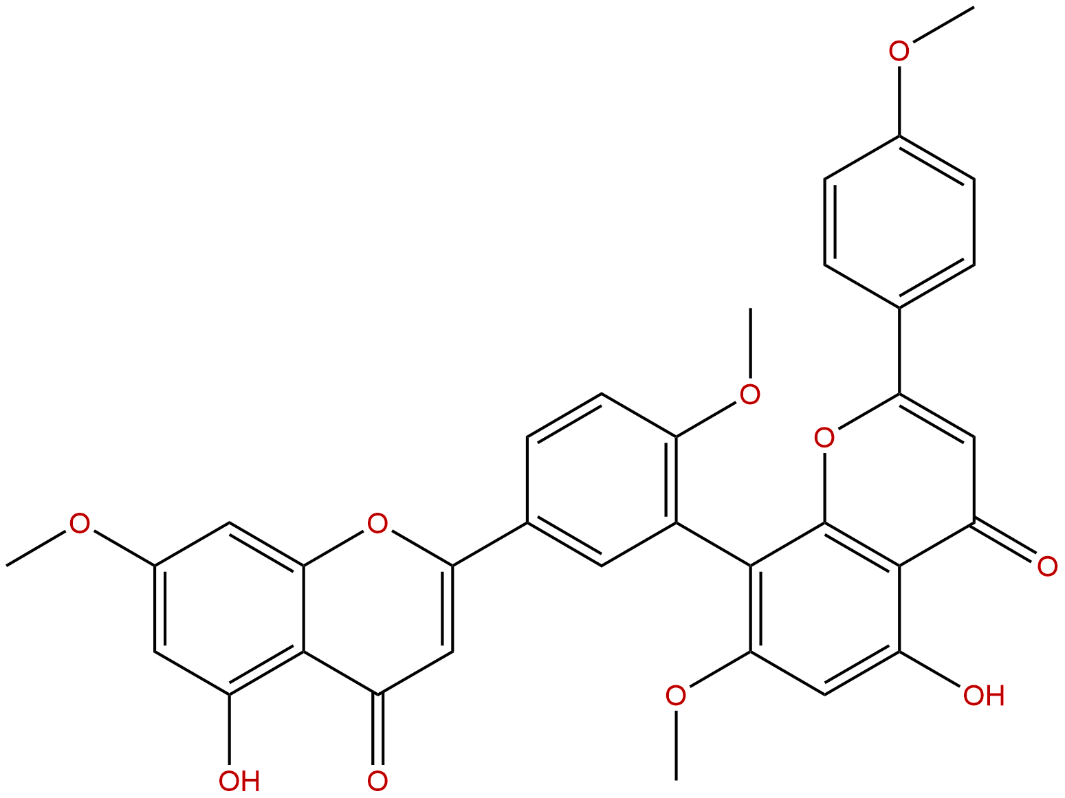 7''-O-Methylsciadopitysin