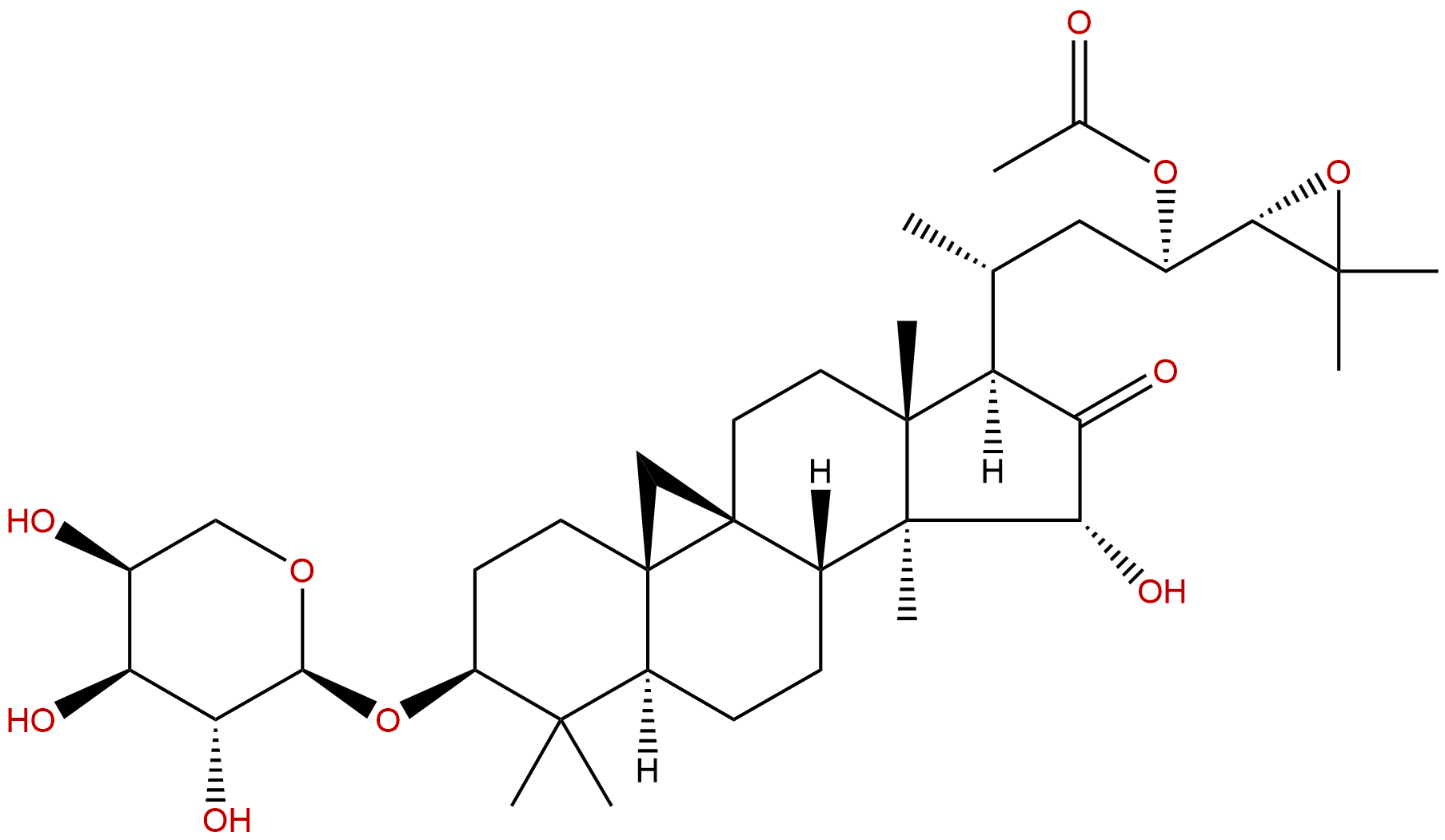 23-O-Acetylshengmanol-3-O-α-L-arabinopyranside