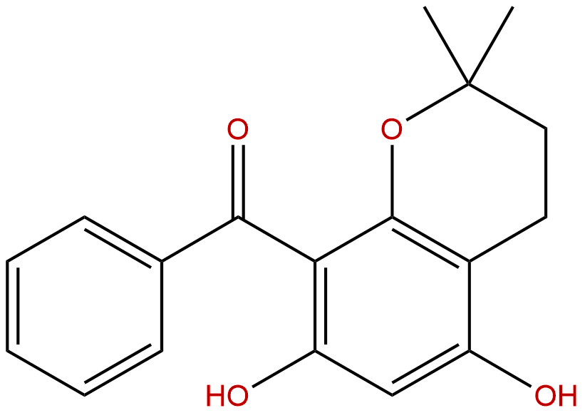 8-Benzoyl-5,7-dihydroxy-2,2-dimethylchromane