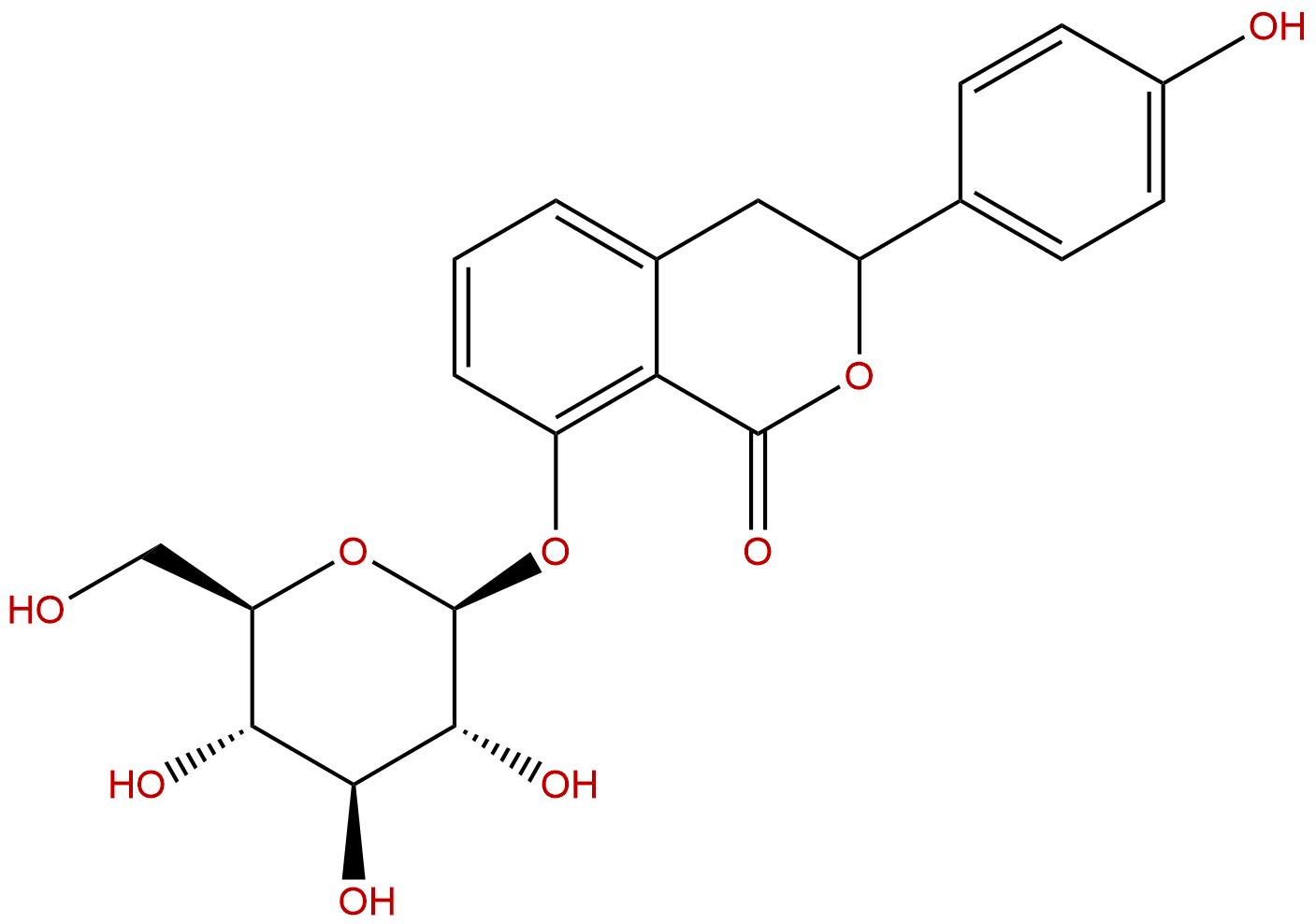 Hydrangenol 8-O-glucoside