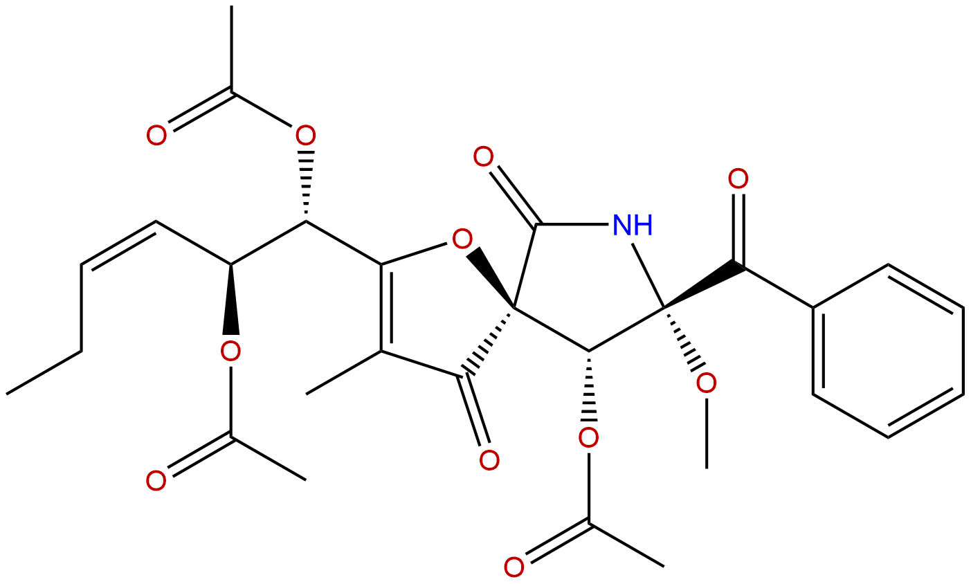 Triacetylpseurotin A