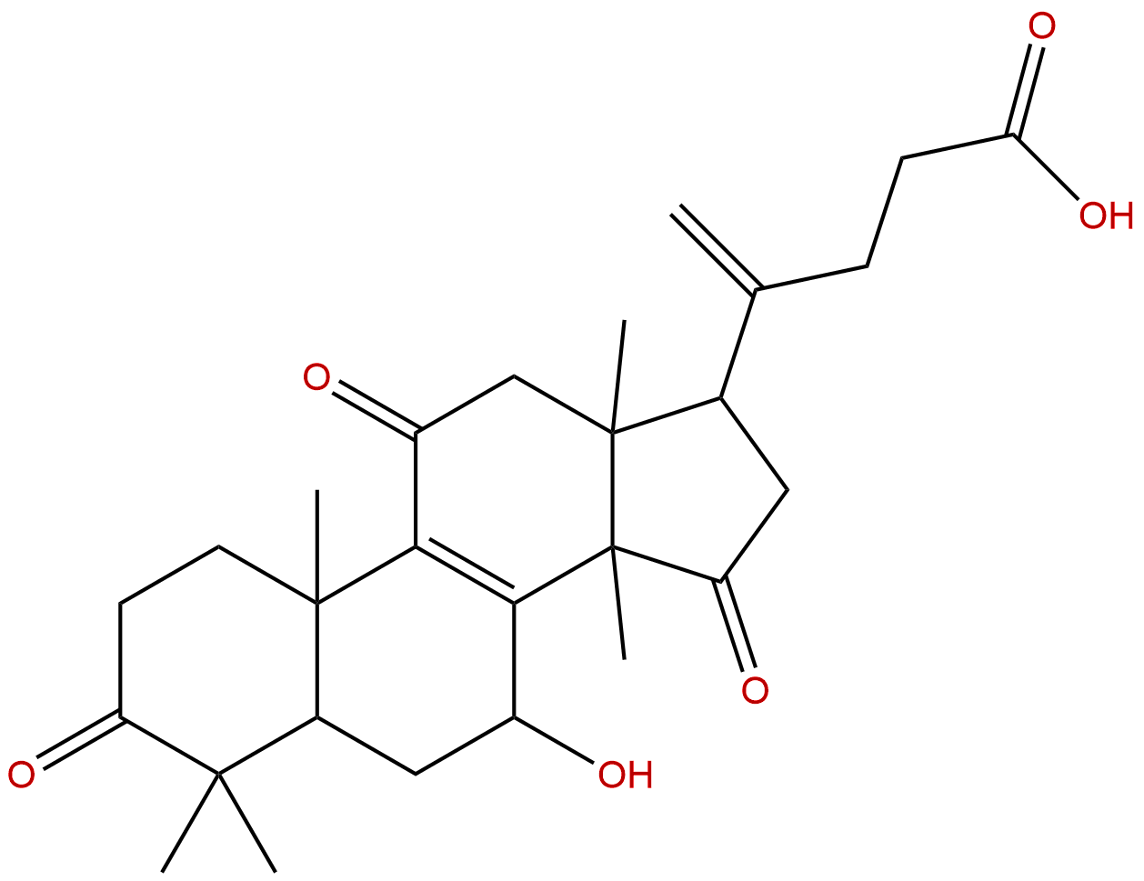 Dehydrolucidenic acid A, 20(21)-