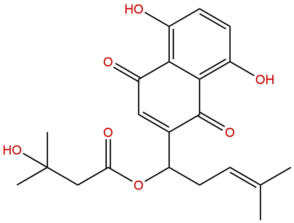 Beta-Hydroxylsovalerylshikonin