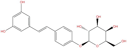 Resveratrol 4'-Glucoside