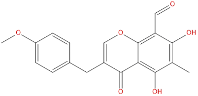 8-Formylophiopogonone B
