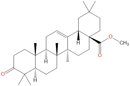 3-Oxo-olean-12-en-28-oic acid methyl ester