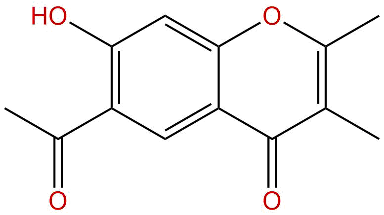 6-Acetyl-7-hydroxy-2,3-dimethylchromone