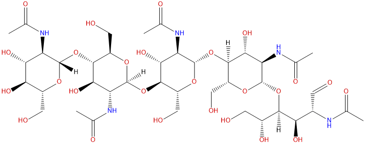 N,N',N'',N''',N''''-Pentaacetyl chitopentaose