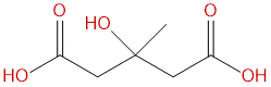 3-Hydroxy-3-methylpentanedioic acid