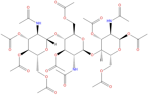 Chitotriose Undecaacetate