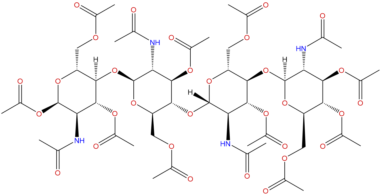 Chitotetraose tetradecaacetate
