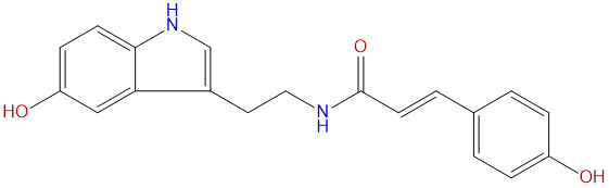 N-(p-Coumaroyl) Serotonin