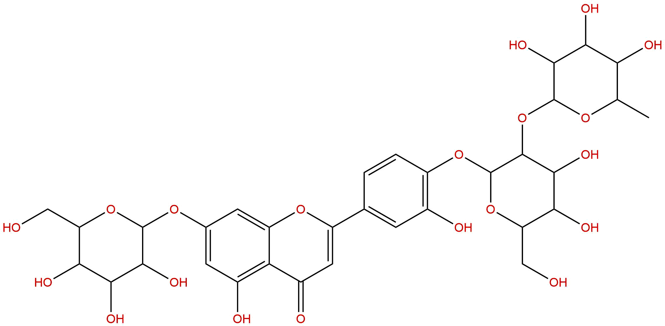 Genistein 7-O-β-D-glucopyranoside-4’-O-[α-L-rhamnopyranosyl-(1→2)-β-D-glucopyranoside]
