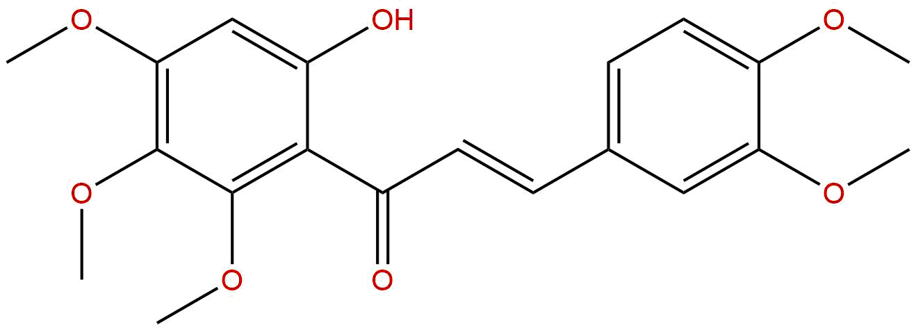 6'-Hydroxy-3,4,2',3',4'-pentamethoxychalcone
