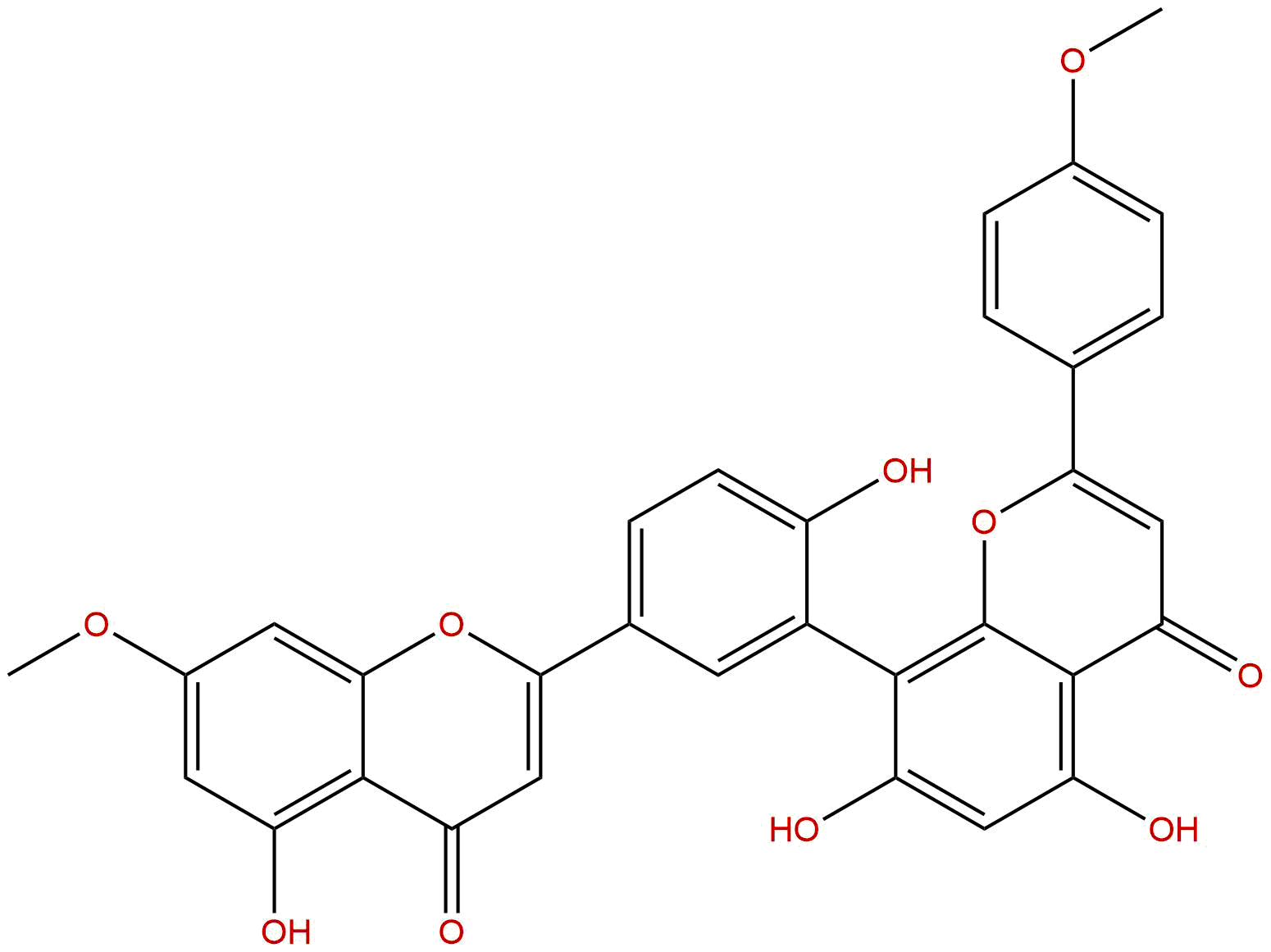 Podocarpusflavone B