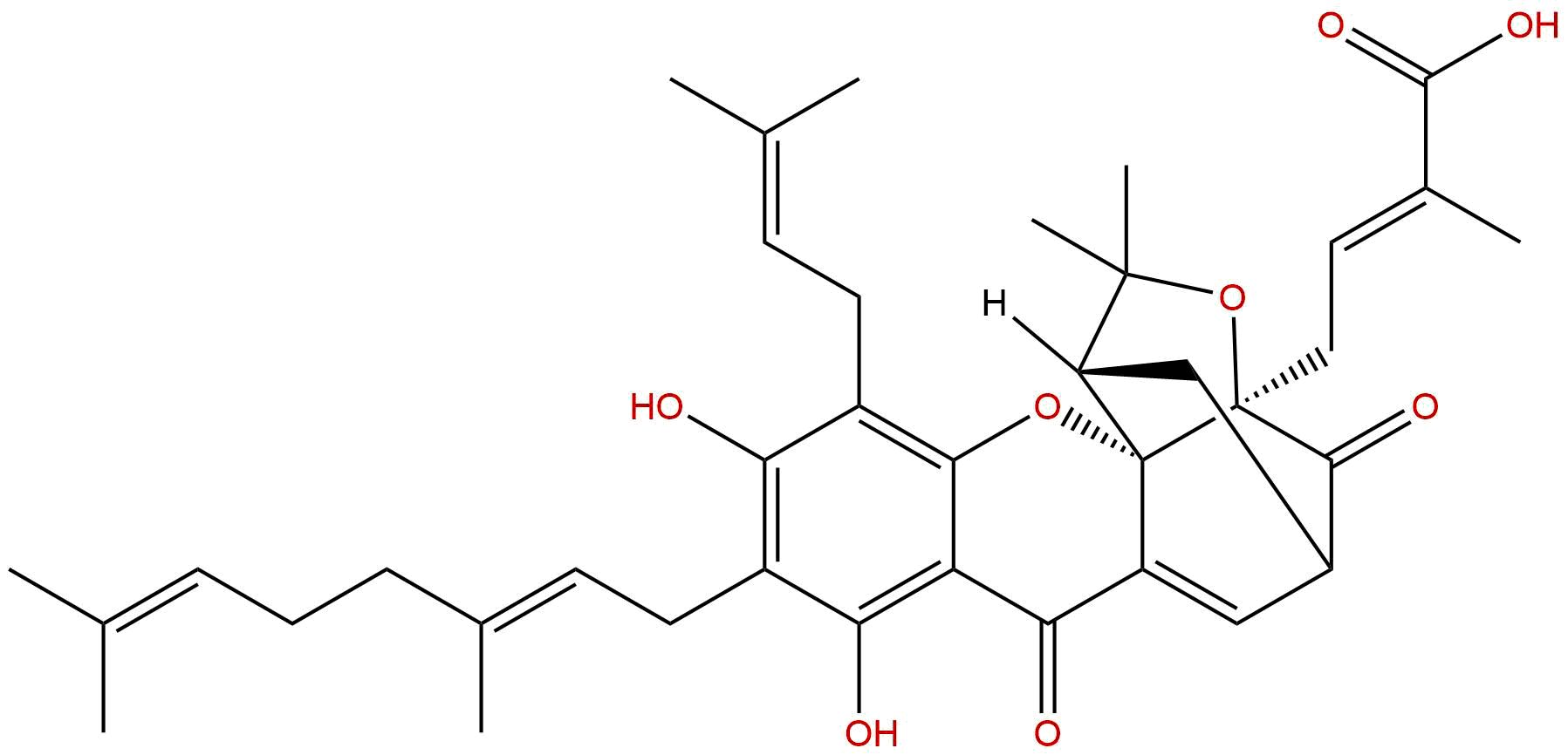 Isogambogenic acid
