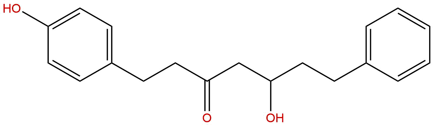 5-Hydroxy-1-(4-hydroxyphenyl)-7-phenyl-3-heptanone