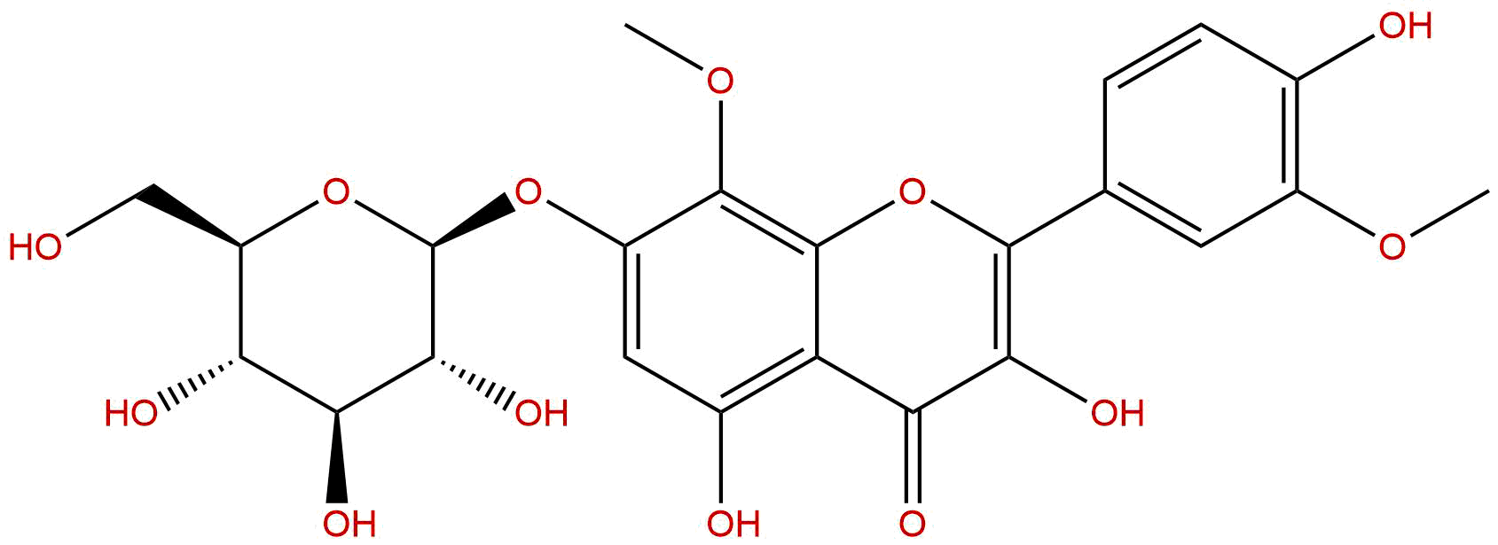 Limocitrin 7-O-β-D-glucopyranoside