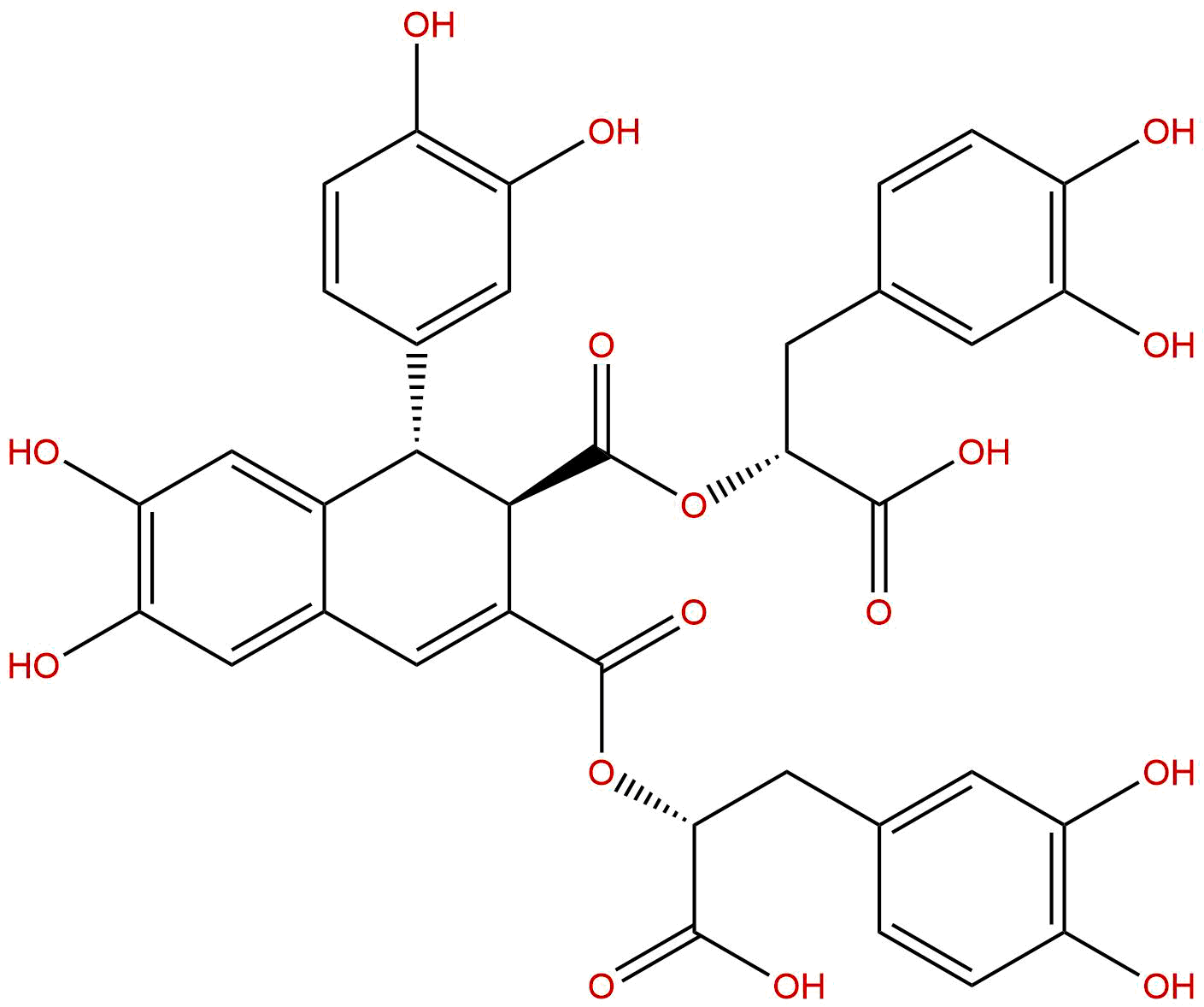 Caffeic acid tetramer
