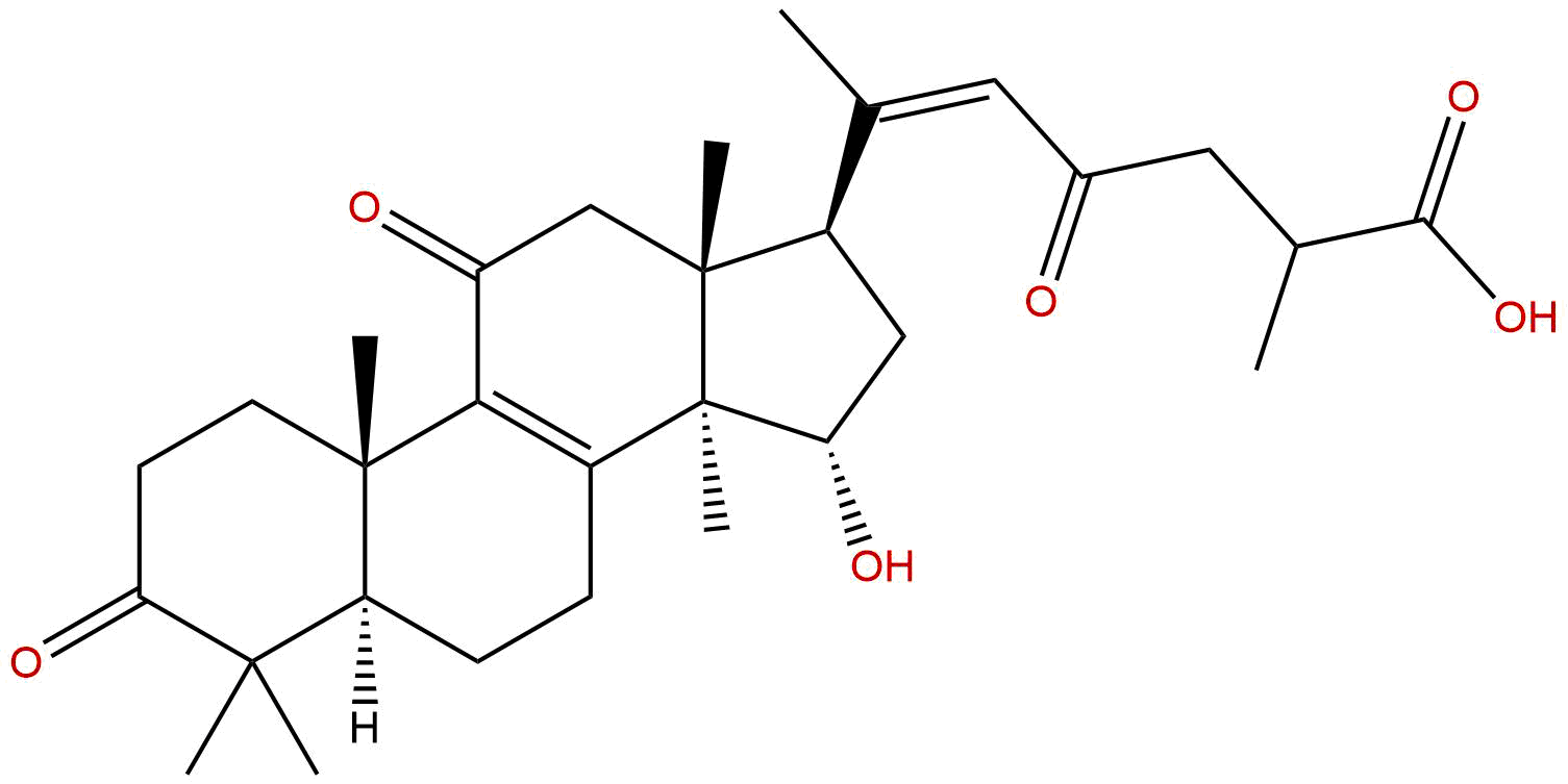 (15α,20Z)-15-hydroxy-3,11,23-trioxo-Lanosta-8,20(22)-dien-26-oic acid