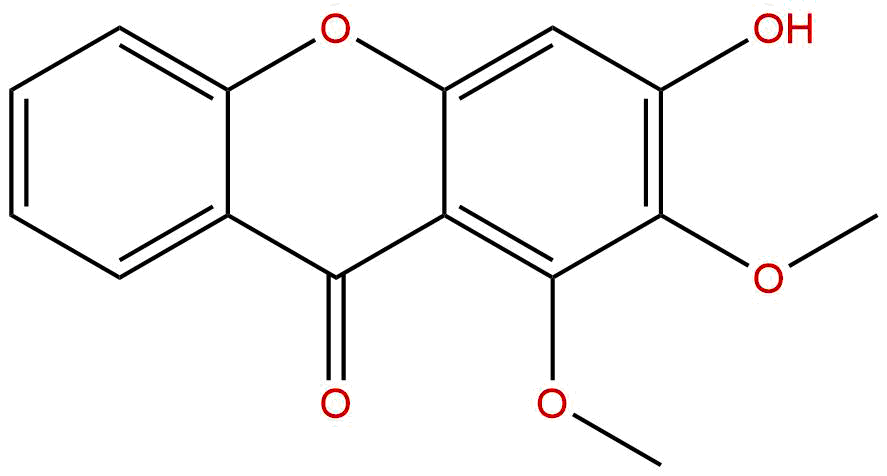 3-Hydroxy-1,2-dimethoxyxanthone