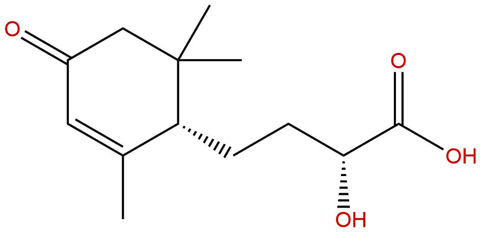 (6S,9R)-2-Hydroxy-4-(2,6,6-trimethyl-4-oxo-cyclohex-2-enyl)-butyric acid