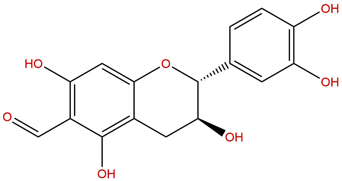 (2R,3S)-2-(3,4-Dihydroxyphenyl)-3,5,7-trihydroxy-chroman-6-carbaldehyde