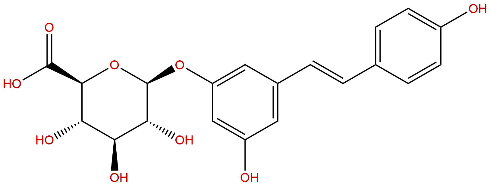 Resveratrol 3-O-glucuronide