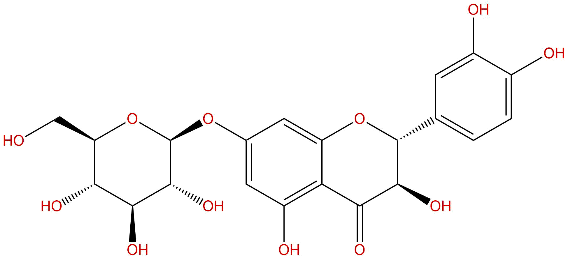 Taxifolin 7-O-glucoside