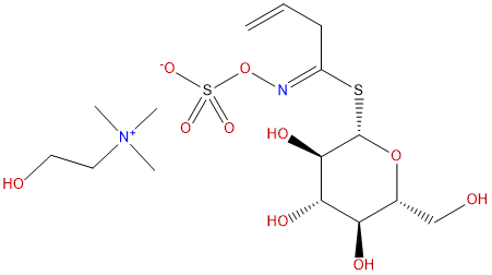 Sinigrin choline salts