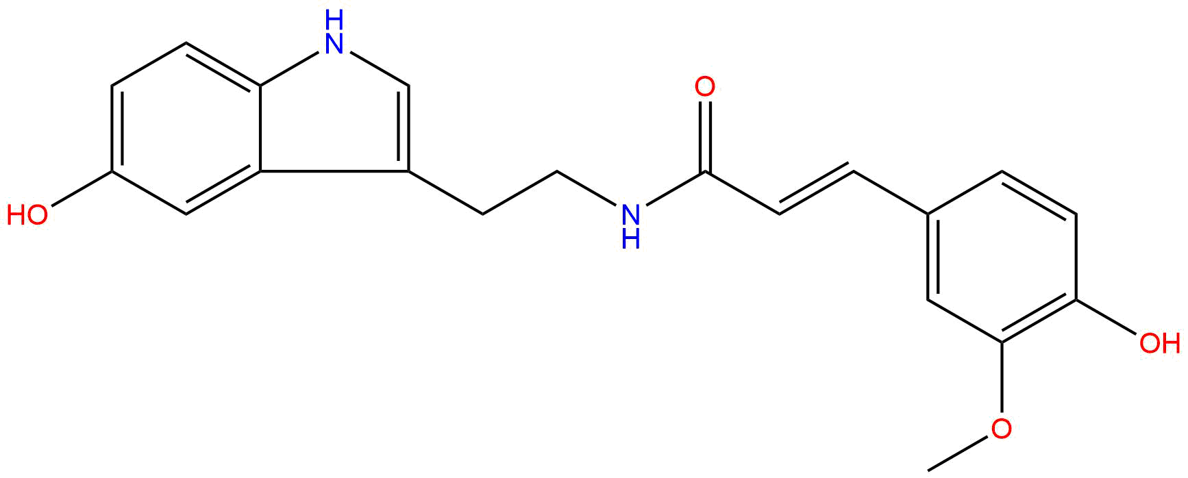 N-Feruloylserotonin