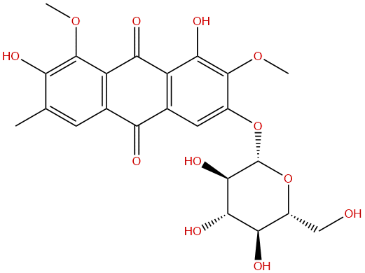 Aurantio-obtusin β-D-glucoside