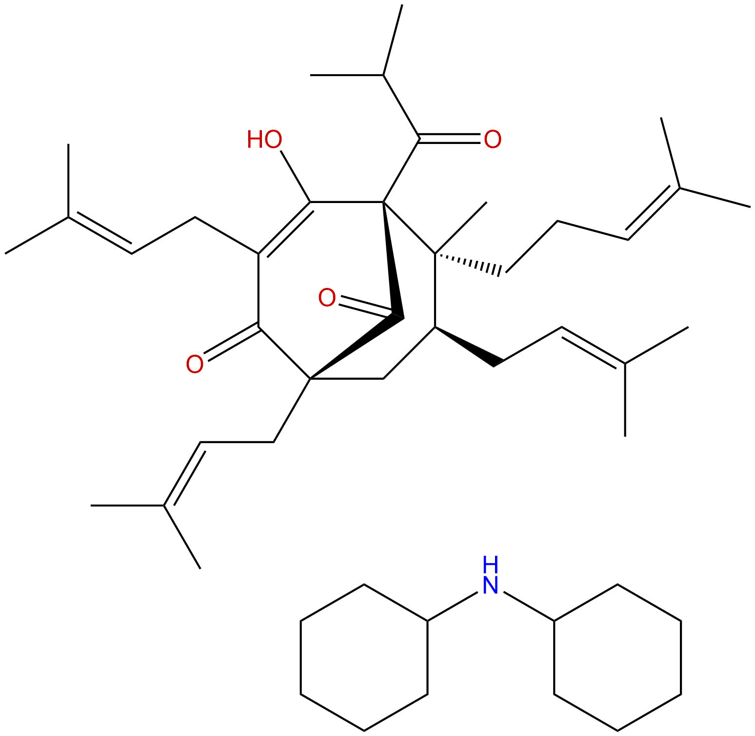 Hyperforin dicyclohexylammonium salt
