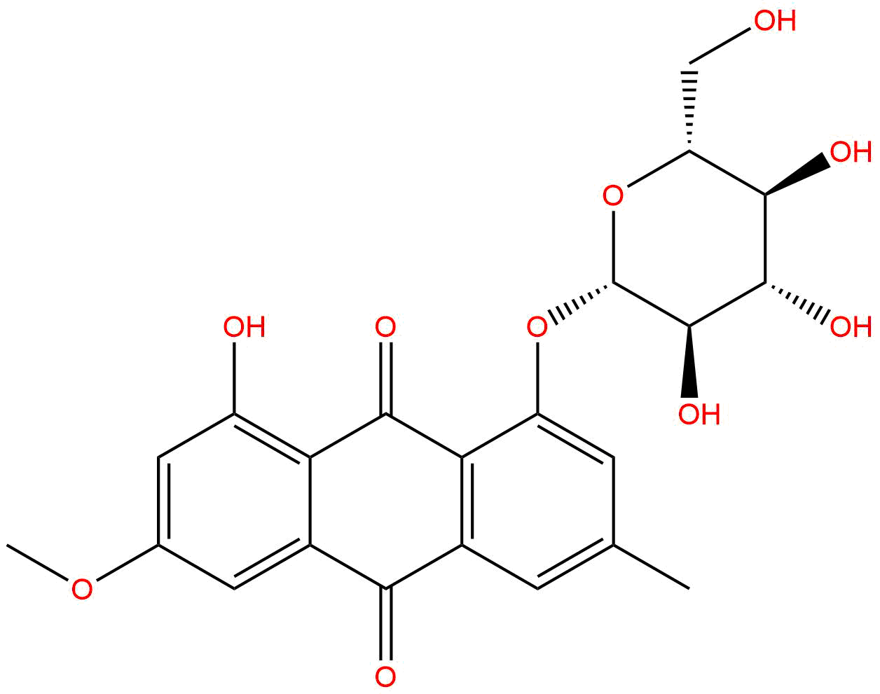 Physcion 1-glucoside